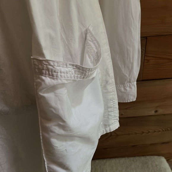 Crisp cotton tuxedo tunic - Picture 3 of 4